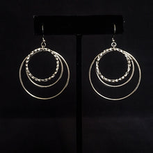 Load image into Gallery viewer, Triple Layered Ring Earrings Earrings Turkish Velvet
