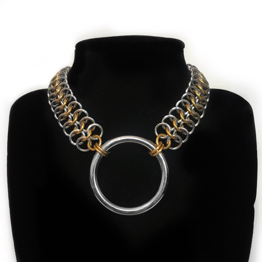 Silver Eve Choker I Necklace Turkish Velvet