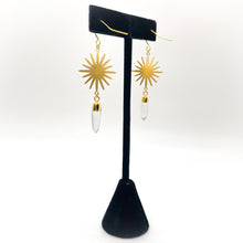 Load image into Gallery viewer, Sun Deity Earrings
