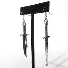 Load image into Gallery viewer, Dual Dagger Earrings Earrings Turkish Velvet
