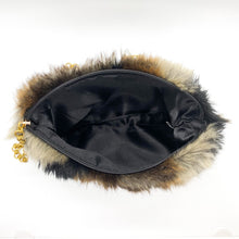 Load image into Gallery viewer, Upcycled Fur &amp; Chain Purse
