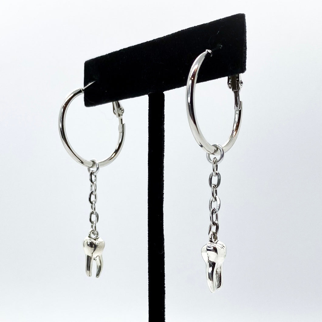 Dangle Tooth Hoops