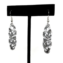 Load image into Gallery viewer, Textured Byzantine Earrings
