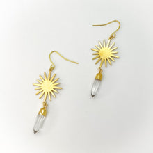 Load image into Gallery viewer, Sun Deity Earrings
